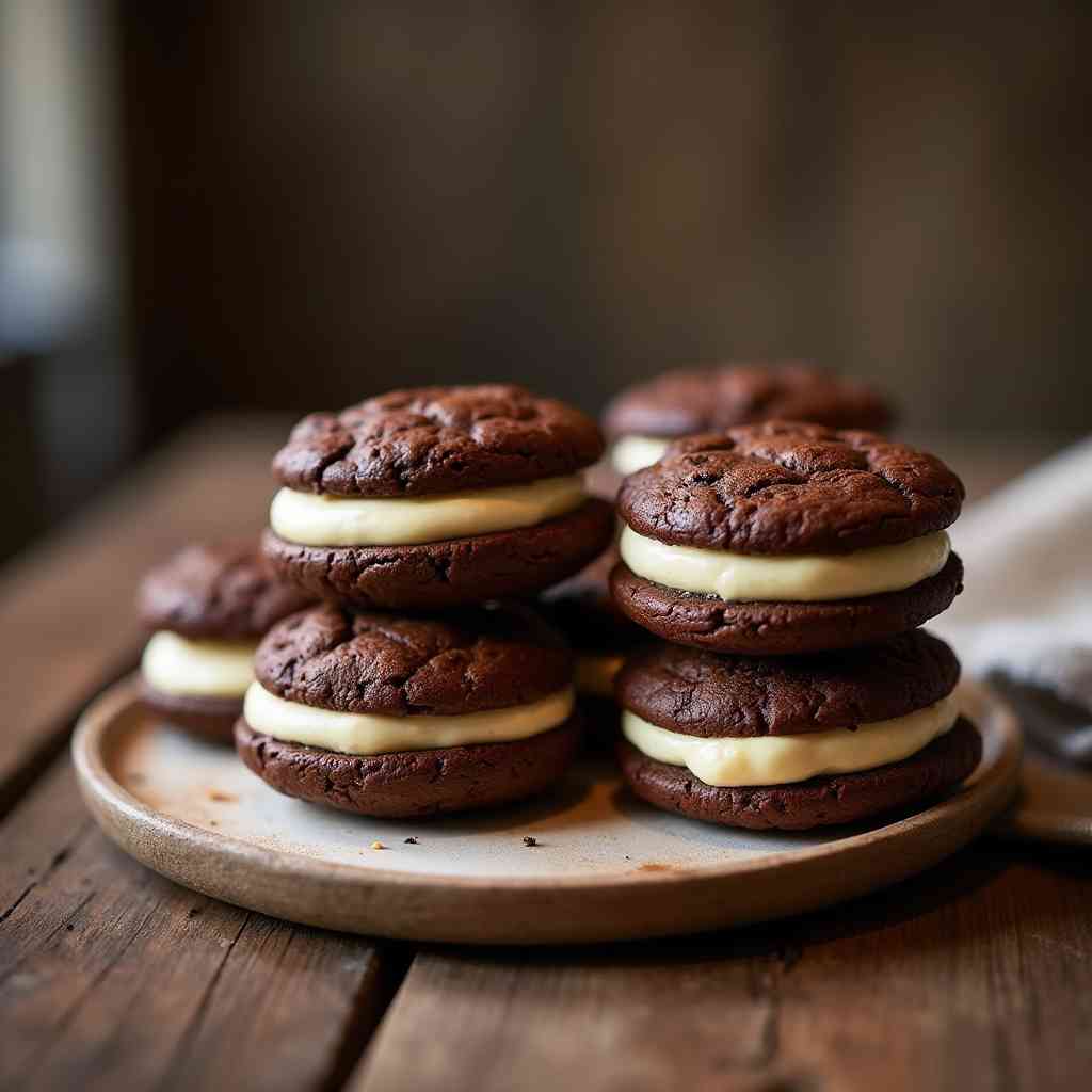 Amish Chocolate Whoopie Pies 12 Homemade Amish Chocolate Whoopie Pies