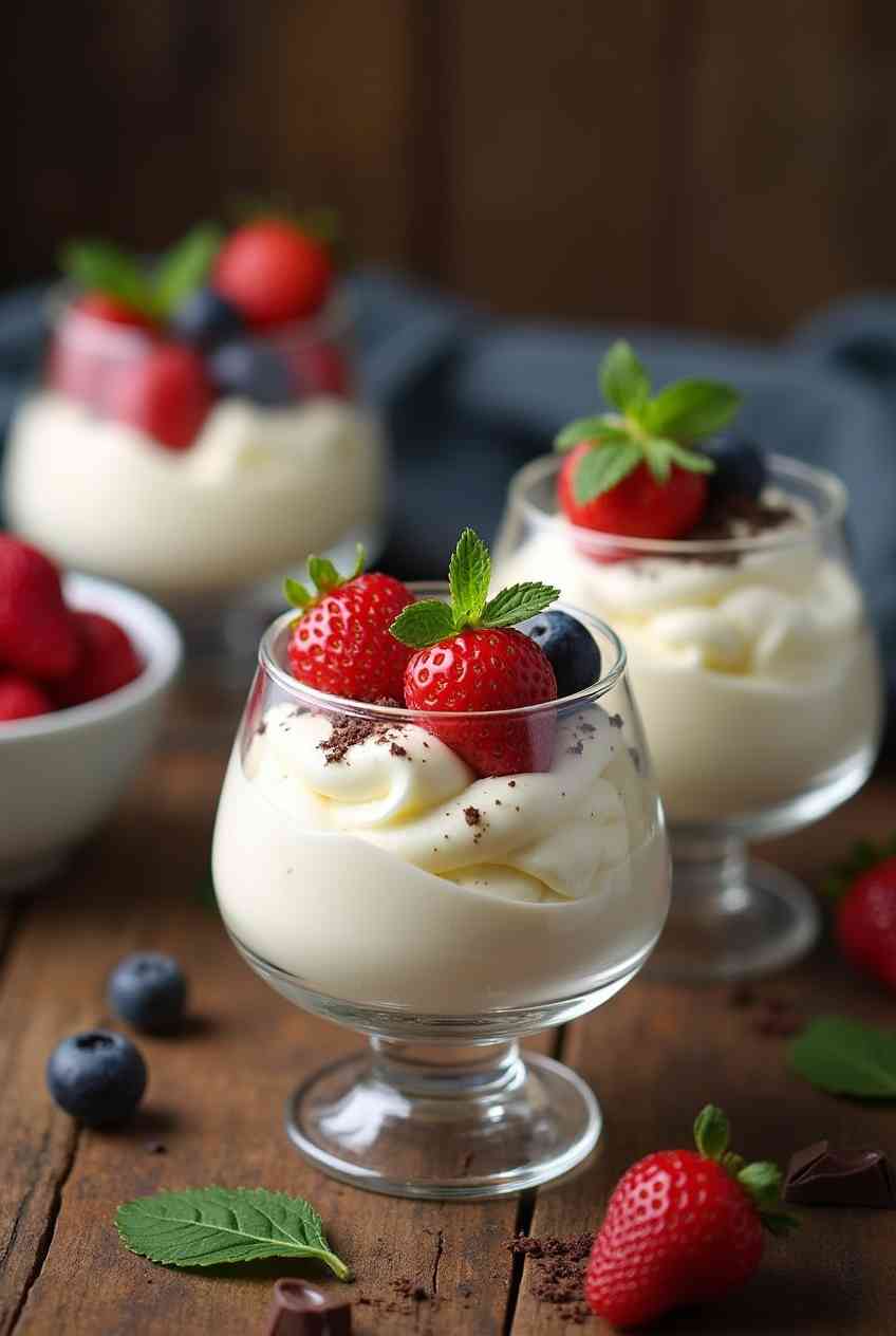 chantilly lili recipe served with berries and cream in a cozy homemade setting
