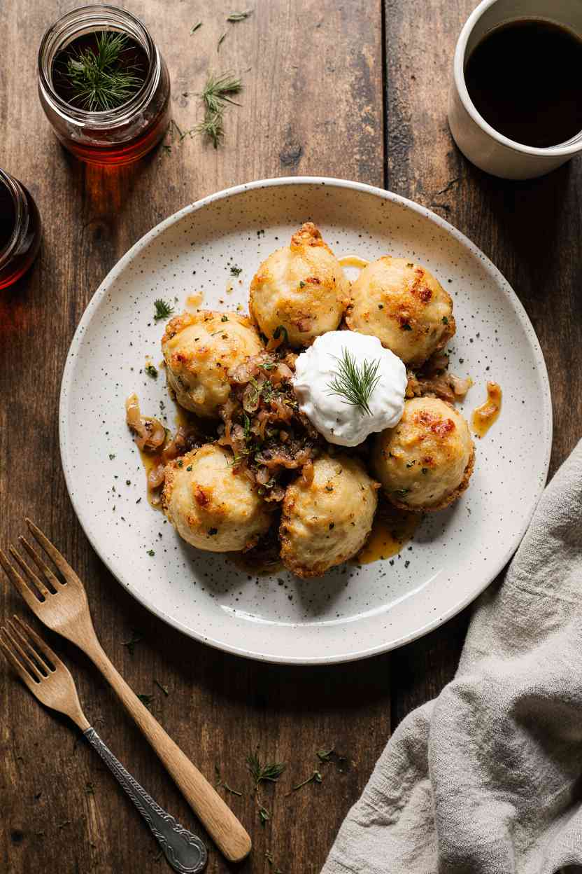 Hutterite Cottage Cheese Perogies easy