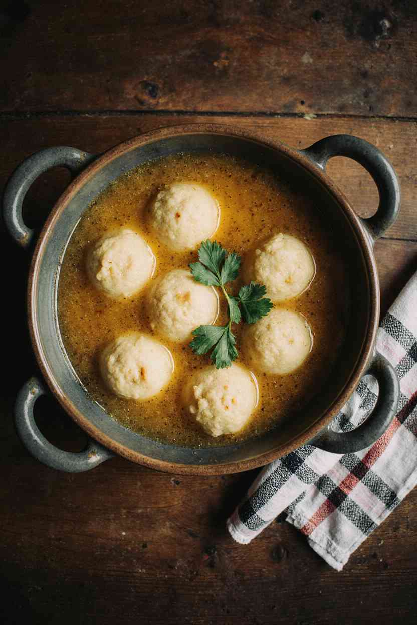 Hutterite Egg Dumpling Soup Recipe