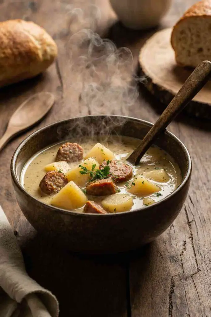 Mennonite Farmer Sausage Soup recipe
