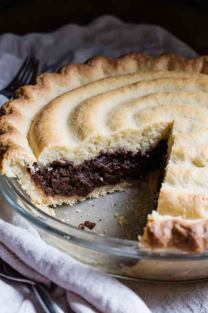 Mennonite Funny Cake Pie
