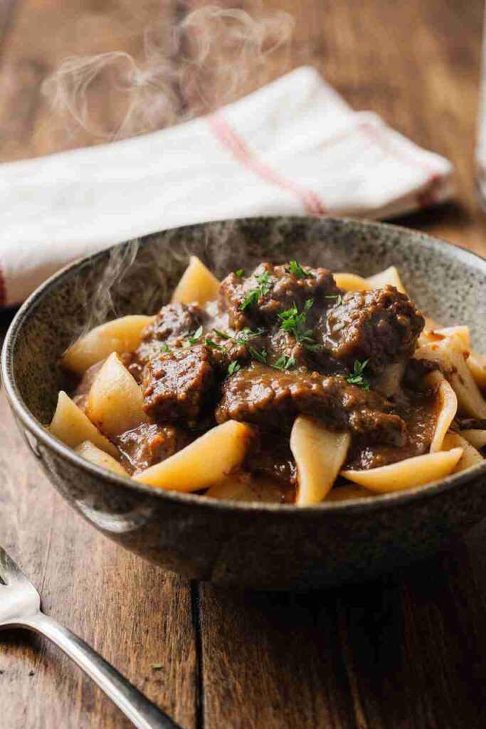 Amish Beef and Noodles Recipe