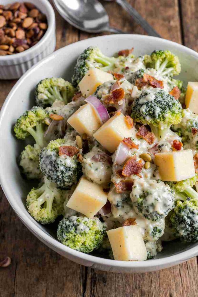 Amish Broccoli and Cauliflower Salad Recipe