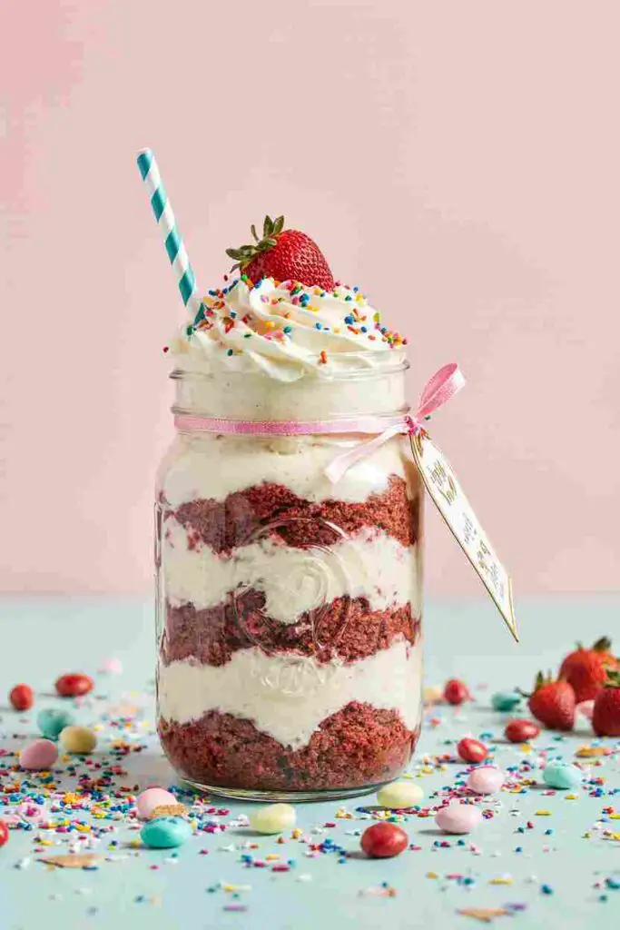 Cake in a Jar Recipe – Easy Birthday Treats