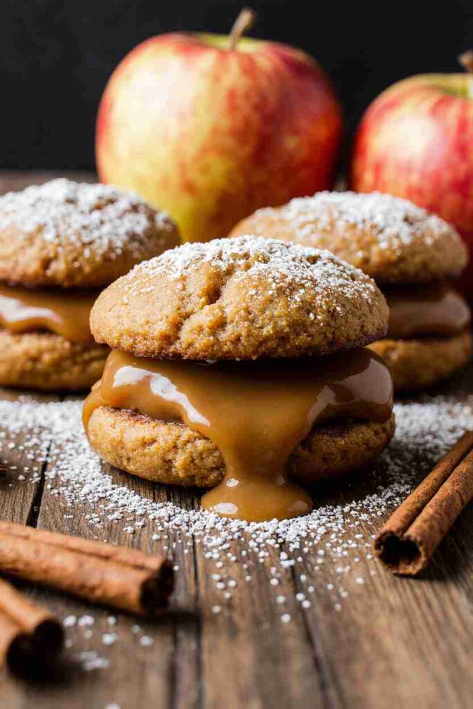 Apple Cider Whoopie Pie Cookies