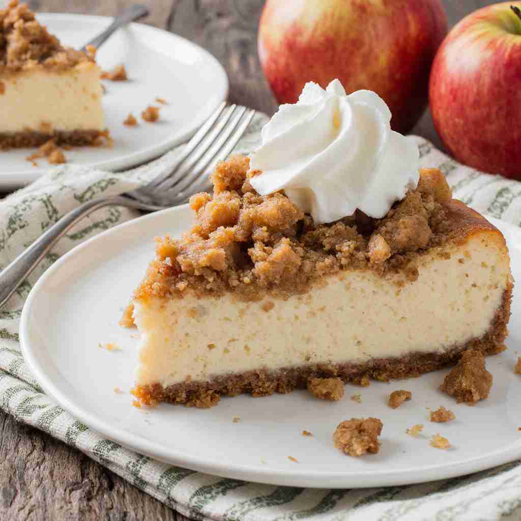 Apple Crumble Cheesecake Recipe