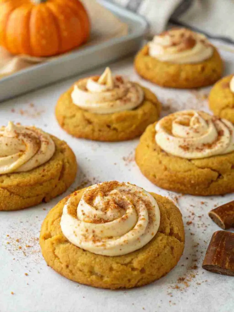 Pumpkin Cheesecake Cookies Recipe – Soft & Creamy 4 Pumpkin Cheesecake Cookies